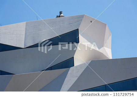 Former Vodafone headquarters building from Barbosa and Guimaraes architects on July 13, 2025 in Porto, Portugal. 131729754
