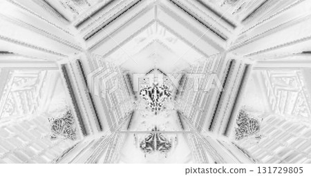 Seamless tunnel video loop with dynamic patterns and light effects for visual experience and relaxation Seamless tunnel video loop with dynamic patterns and light effects for visual experience and relaxation 131729805