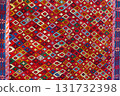 Traditional Georgian Carpet Pattern from Tbilisi, Georgia 131732398