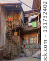 Traditional Wooden Balcony House in Tbilisi, Georgia 131732402