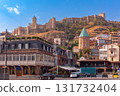 Narikala Fortress and churches in Tbilisi Georgia 131732404