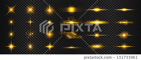 decorative transparent light beam background in collection 131733961