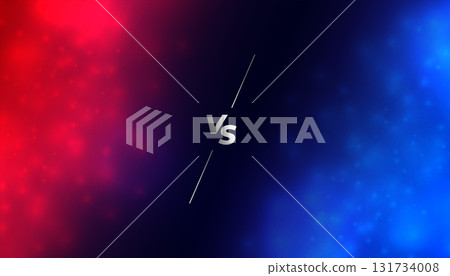 red and blue versus vs battle banner for esport tournament red and blue versus vs battle banner for esport tournament 131734008