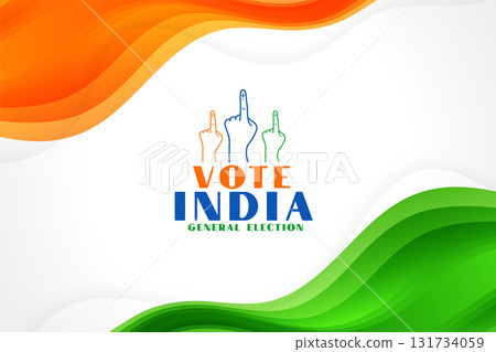 indian voters finger tricolor background for political volunteer indian voters finger tricolor background for political volunteer 131734059