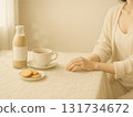 Moist morning milk tea 131734672