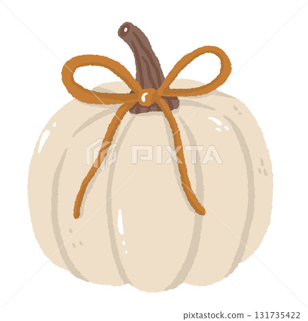 White Pumpkin Illustration with Ribbon Bow Cozy Fall Decor Hand Drawn Autumn Harvest Farmhouse Thanksgiving Art White Pumpkin Illustration with Ribbon Bow Cozy Fall Decor Hand Drawn Autumn Harvest Farmhouse Thanksgiving Art 131735422