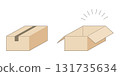 Illustration of cardboard 131735634