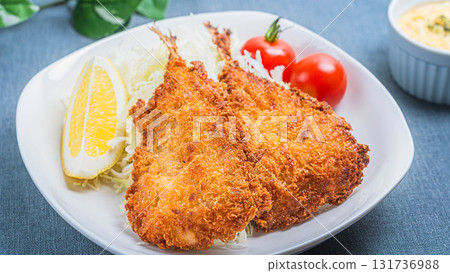 deep-fried horse mackerel deep-fried horse mackerel 131736988