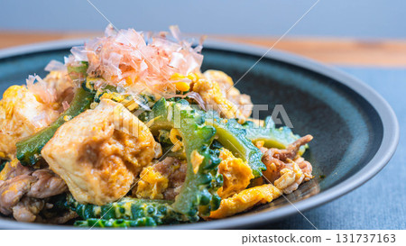 Okinawan home cooking: Goya Chanpuru Okinawan home cooking: Goya Chanpuru 131737163
