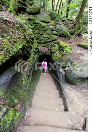 Old Man's Cave, Hocking Hills State Park, Ohio 131737414