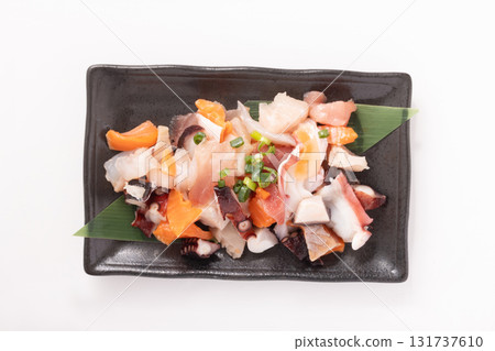 Seafood Sashimi Mix (Tuna, Yellowfin Tuna, Salmon, Octopus) Seafood Sashimi Mix (Tuna, Yellowfin Tuna, Salmon, Octopus) 131737610