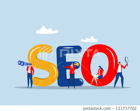seo, search engine optimization for information online,business people with binoculars, telescope SEO or analyze for optimization Search opportunity, finding new job,vector seo, search engine optimization for information online,business people with binoculars, telescope SEO or analyze for optimization Search opportunity, finding new job,vector 131737702