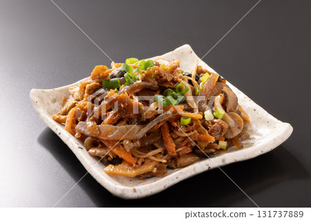 蒟蒻炒蘑菇 蒟蒻炒蘑菇 131737889