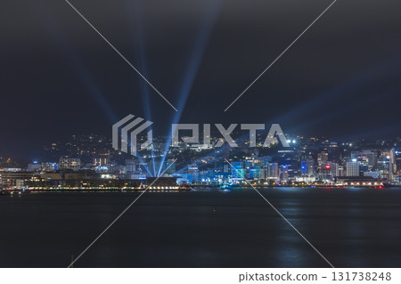從紐西蘭威靈頓東灣欣賞燈火通明的惠靈頓港夜景 從紐西蘭威靈頓東灣欣賞燈火通明的惠靈頓港夜景 131738248