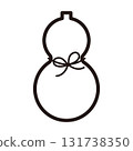 Gourd illustration (line) 131738350