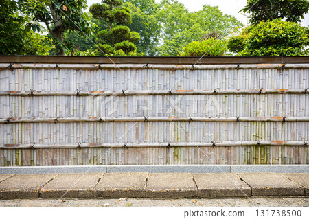 Bamboo fence 131738500