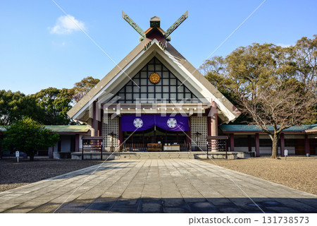 千葉縣護國神社、神社建築 131738573