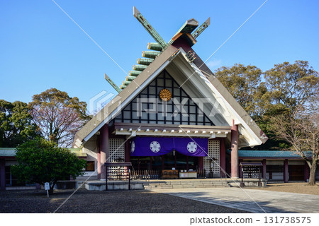 千葉縣護國神社、神社建築 131738575