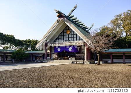 千葉縣護國神社、神社建築 131738580