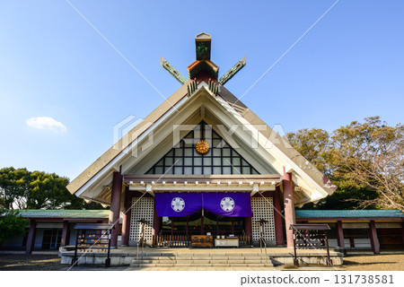Chiba Prefecture Gokoku Shrine, shrine building 131738581