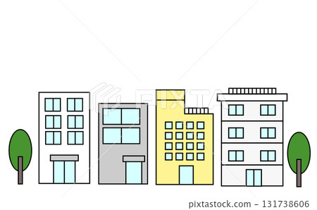 可愛多彩的街景 131738606