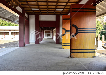 Chiba Prefecture Gokoku Shrine Corridor 131738638