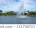 有噴泉的公園 131738721