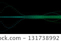 Colorful CG image of sound waveforms Colorful CG image of sound waveforms 131738992