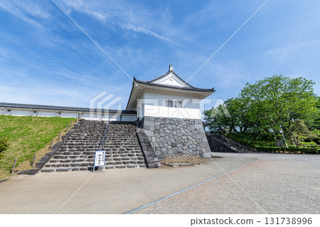 Yamagata Castle Ruins, Ninomaru Higashi Otemon Gate Tower, Yamagata City, Yamagata Prefecture Yamagata Castle Ruins, Ninomaru Higashi Otemon Gate Tower, Yamagata City, Yamagata Prefecture 131738996