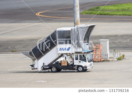 Scenery from Haneda Airport, ramp car, Ota Ward, Tokyo 131739216