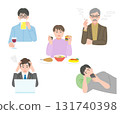 生活方式疾病的可能原因圖像 131740398
