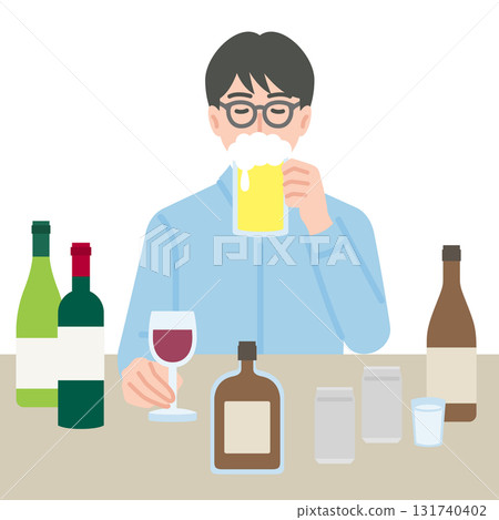喝很多酒的男人 131740402