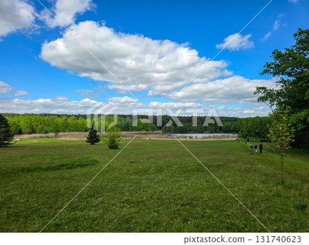 Sunlit Landscape Nature s Harmony Sunlit Landscape Nature s Harmony 131740623