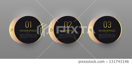 3 easy key elements for successful business infographic template 131743146