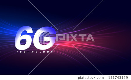 6g digital internet network technology banner 6g digital internet network technology banner 131743159