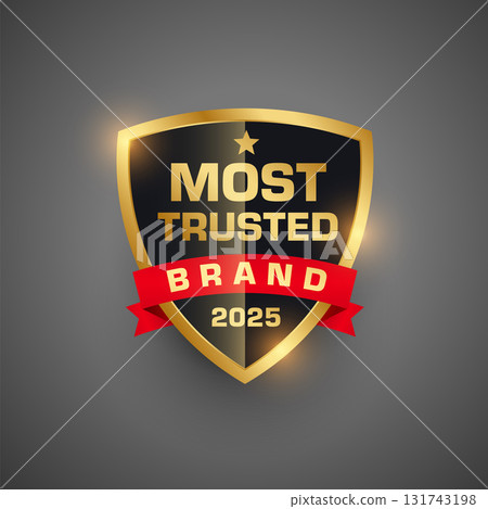 2025 most trusted brand best award badge design 2025 most trusted brand best award badge design 131743198