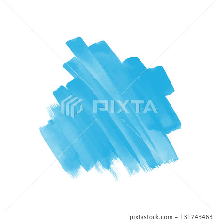 artistic blue color distress texture backdrop in brushstroke style 131743463