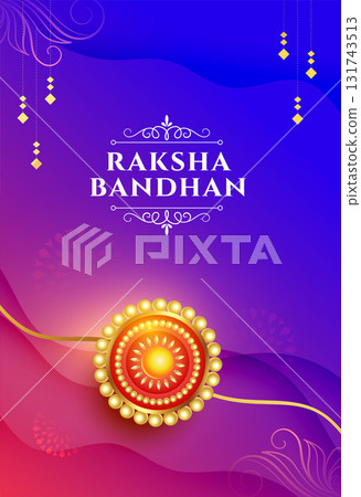 beautiful raksha bandhan cultural post for social media post 131743513