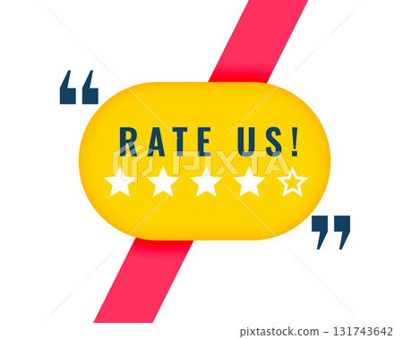 customer or client review background rank us for brand value 131743642