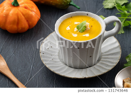 pumpkin soup autumn food bread creamy pumpkin soup かぼちゃポタージュ スープ pumpkin soup autumn food bread creamy pumpkin soup かぼちゃポタージュ スープ 131743646
