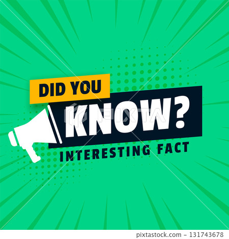 did you know loudspeaker background for interesting fact and fun did you know loudspeaker background for interesting fact and fun 131743678