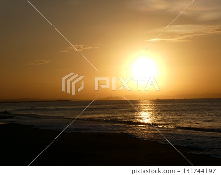Asahi rising from the sea Asahi rising from the sea 131744197