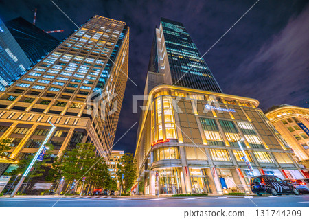 Tokyo cityscape, Japan, October 3rd. View of Tokyo Nihonbashi Tower, Nihonbashi Takashimaya, and more... Tokyo cityscape, Japan, October 3rd. View of Tokyo Nihonbashi Tower, Nihonbashi Takashimaya, and more... 131744209