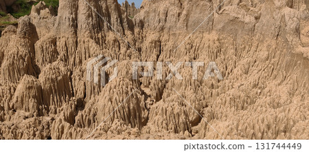 Hathiya Canyons Pakistan Rugged Landforms Shaped by Erosion 131744449