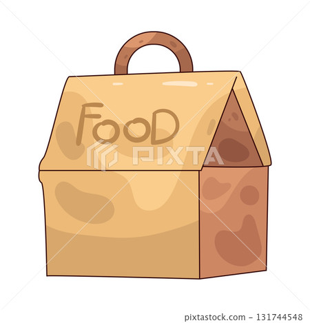 illustration of Food Delivery 131744548