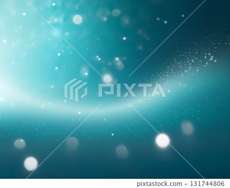 A simple and sophisticated abstract piece with an aqua blue gradient 131744806