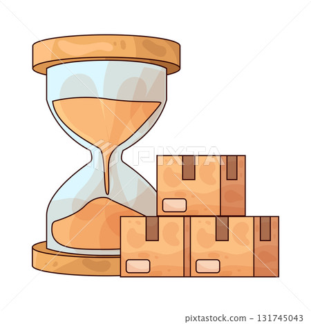 illustration of Delay Delivery 131745043
