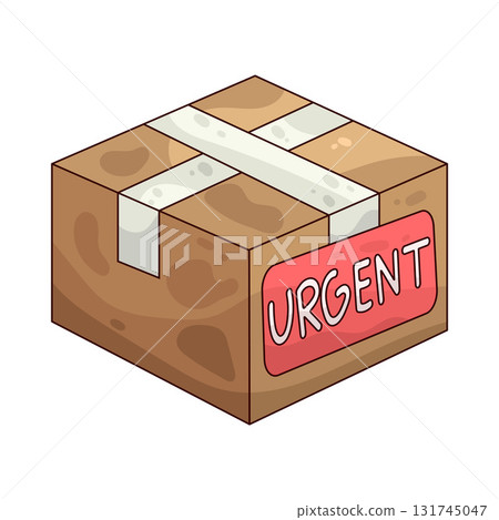 illustration of Urgent Delivery 131745047