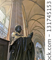Prayer statues and Gothic architecture of St. Vitus Cathedral | World Heritage Site in Czech Republic and Europe 131745153