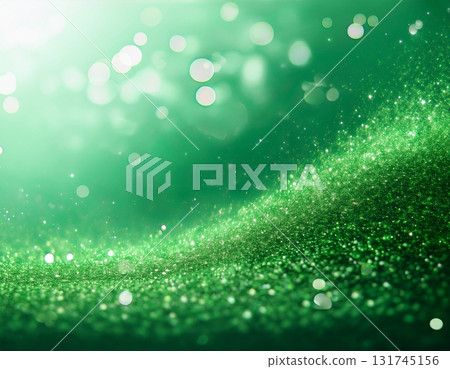A refreshing and transparent emerald-toned minimalist design 131745156
